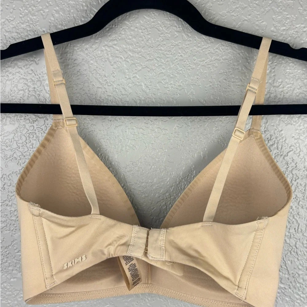 SKIMS Women’s Clay 32DD Padded Wireless T-Shirt Push-Up Everyday Bra Feminine - Picture 4 of 11